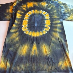 Tie-Dye T-Shirt with Circular Design